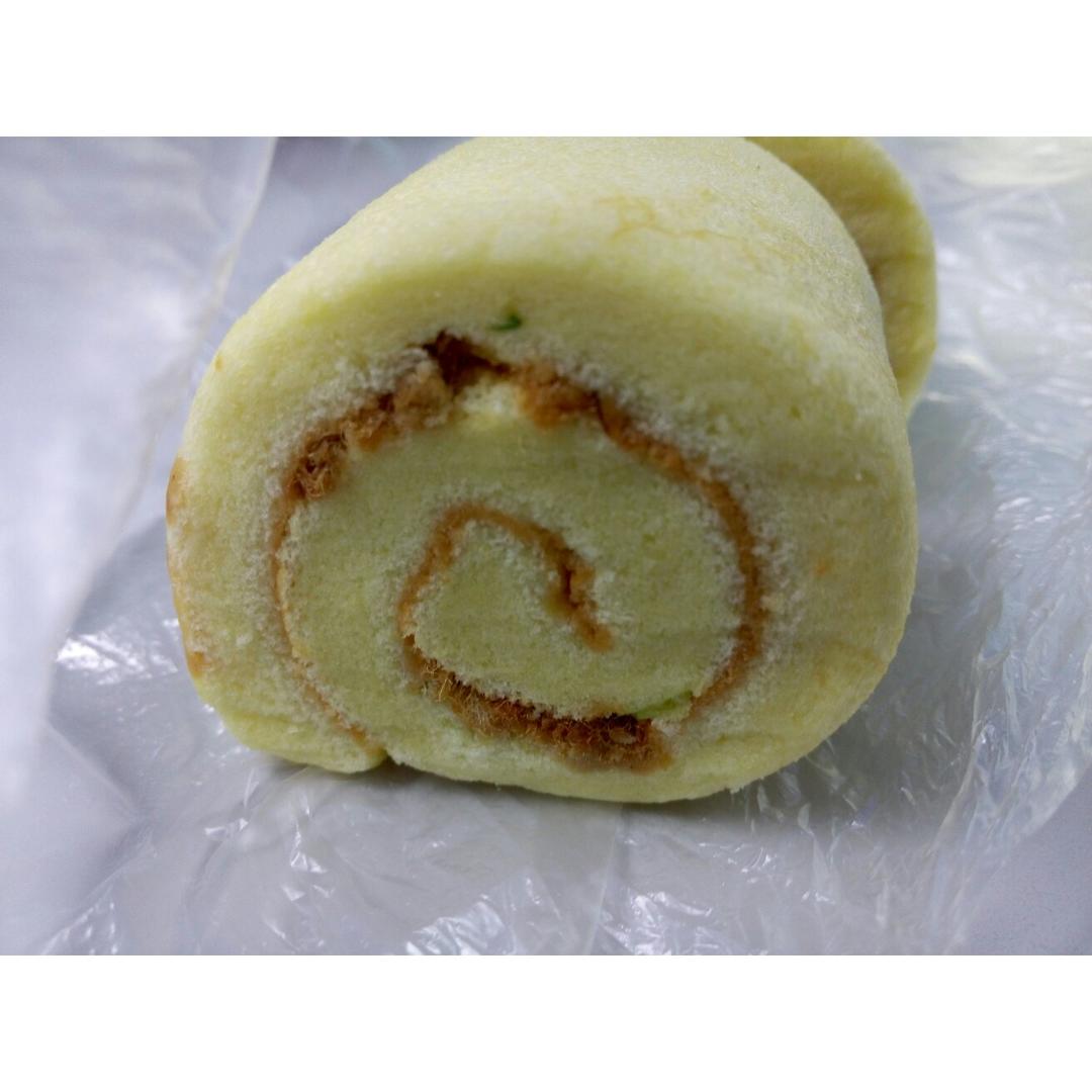 香葱肉松蛋糕卷