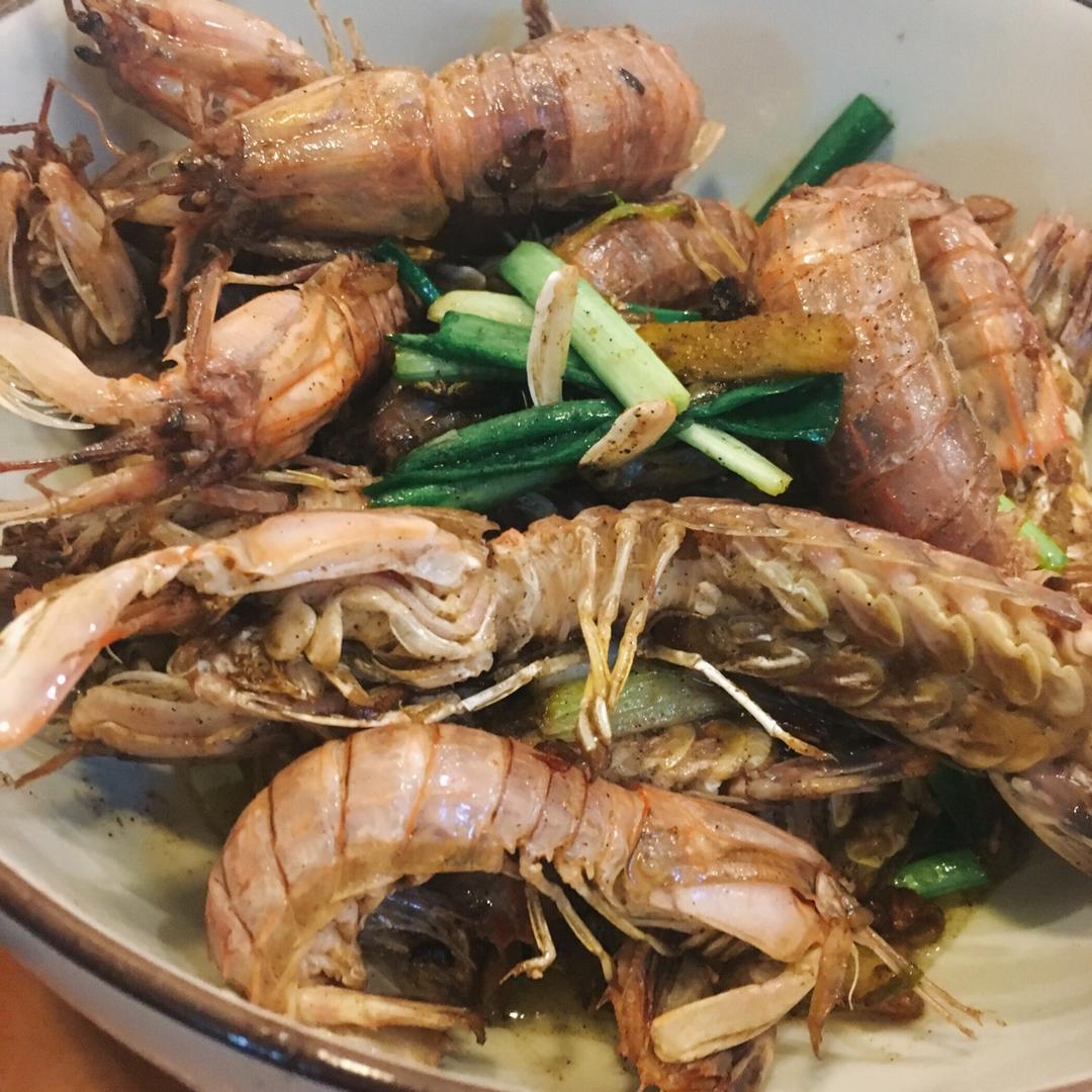 椒盐皮皮虾