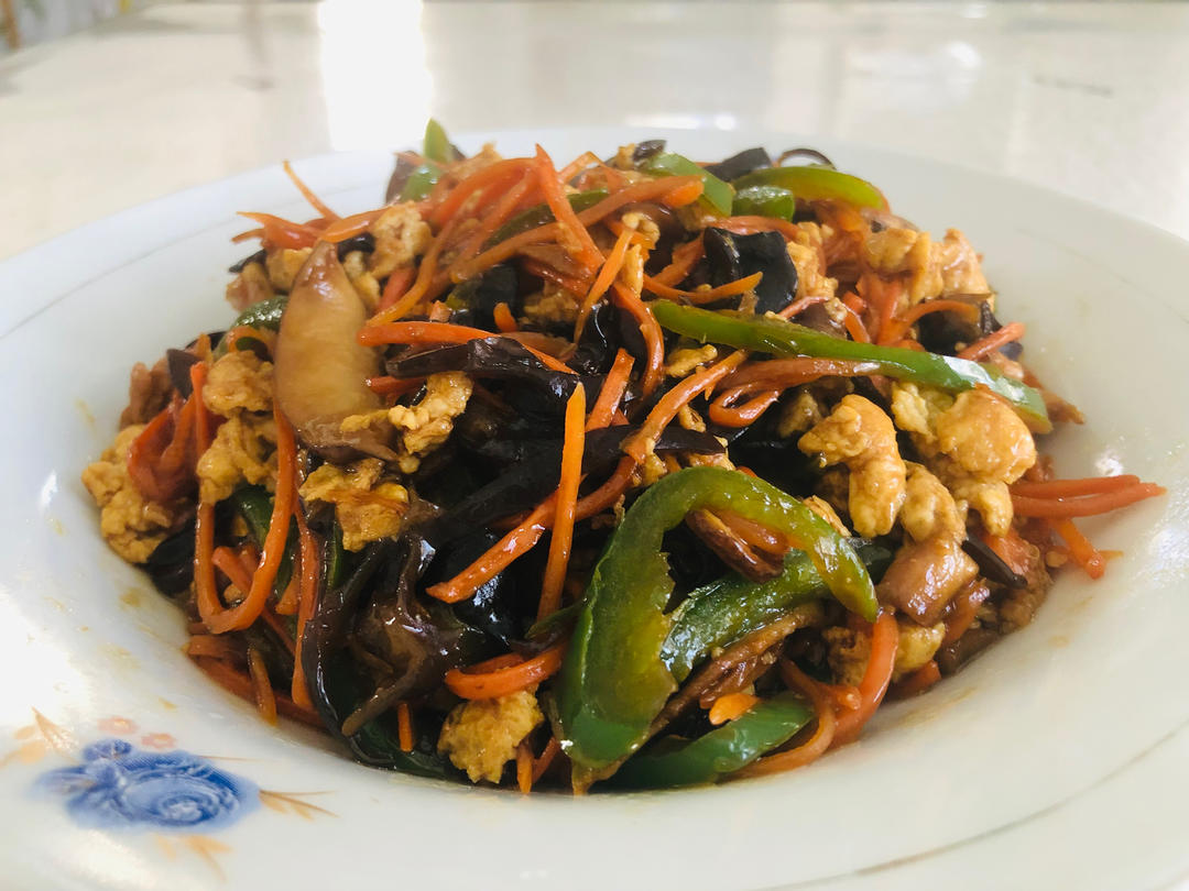 鱼香蟹粉蛋