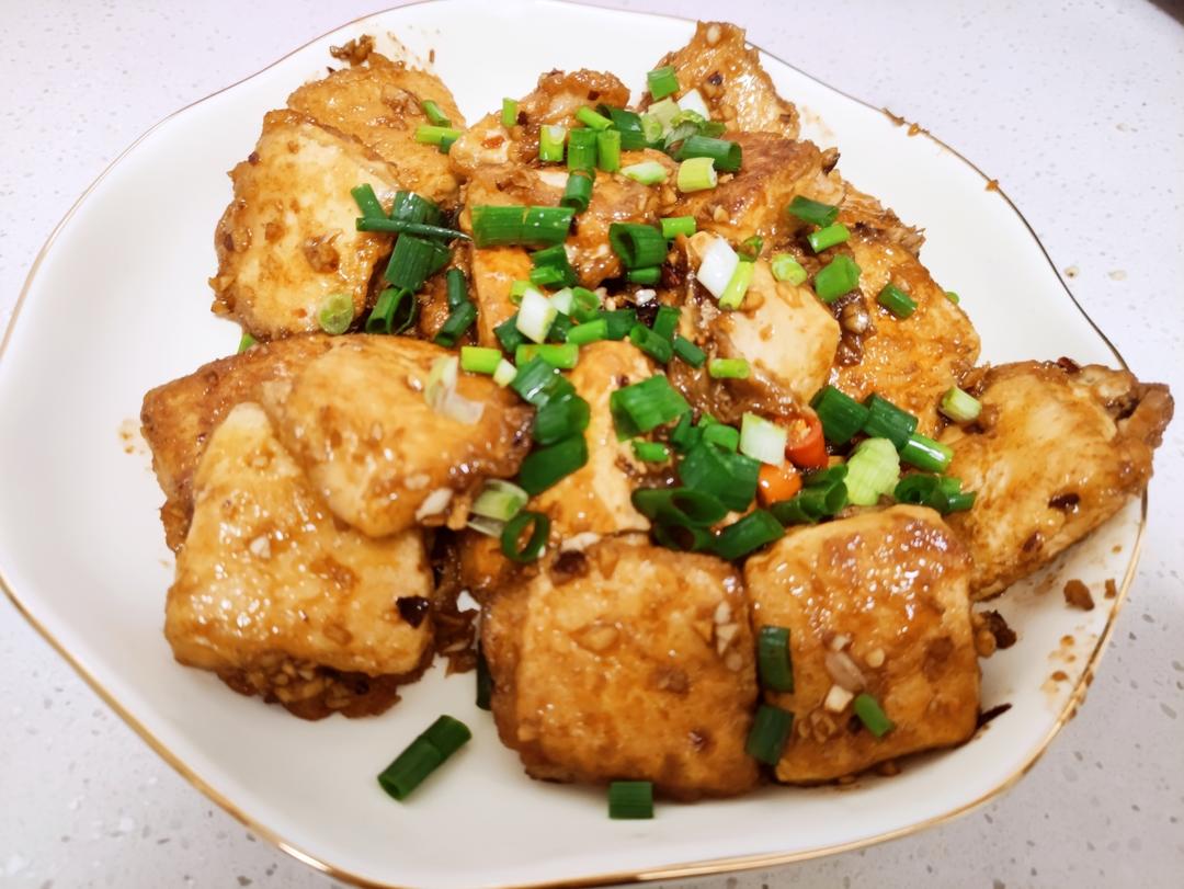 香煎豆腐的做法