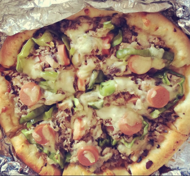 金枪鱼火腿pizza