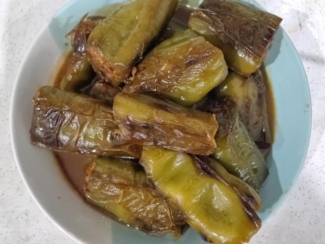 油焖虎皮尖椒（无肉版）