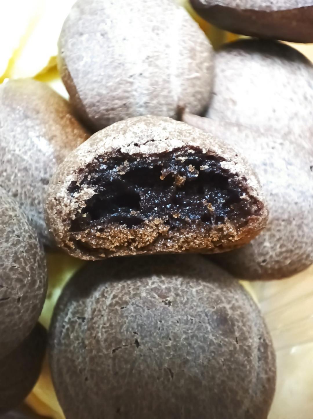 巧克力麻薯🍫烤箱糯米粉版｜巧克力味糯叽叽