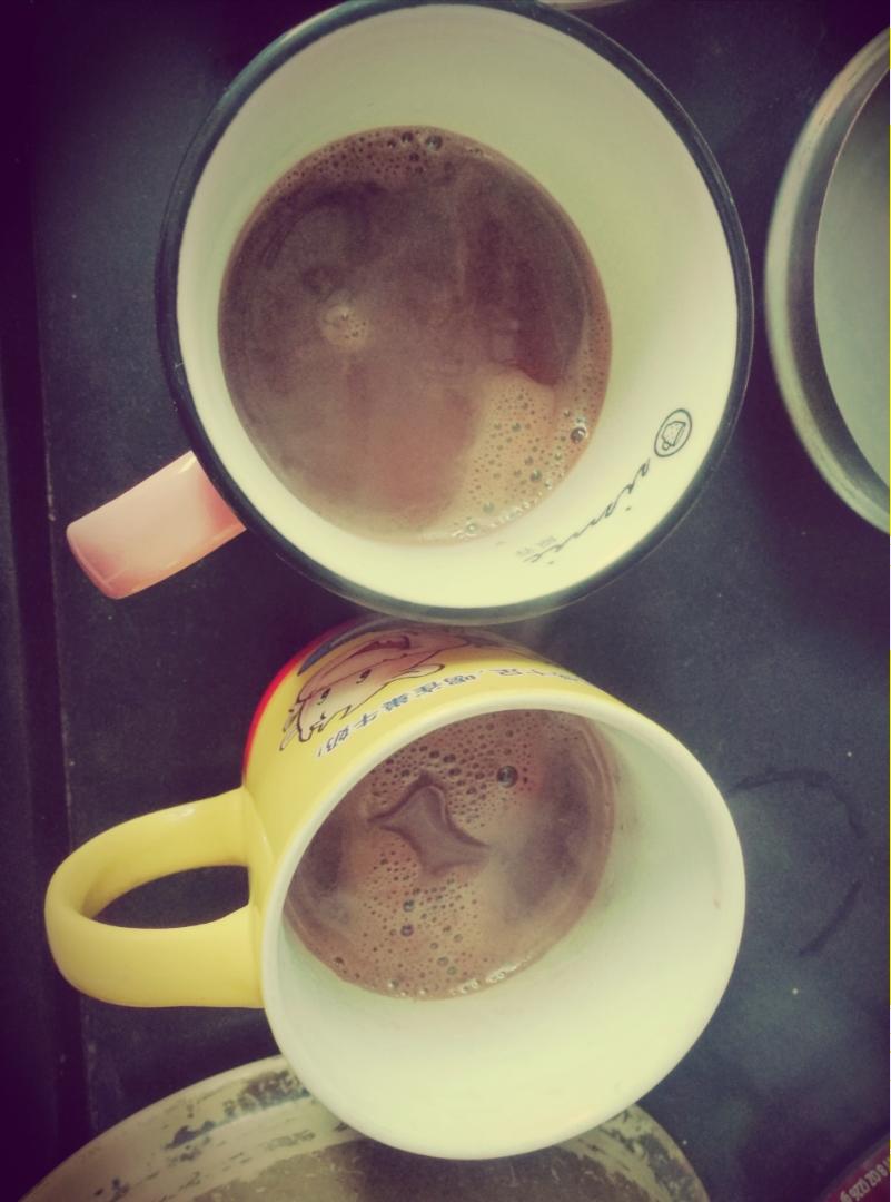 hot chocolate 不加奶和椰浆篇