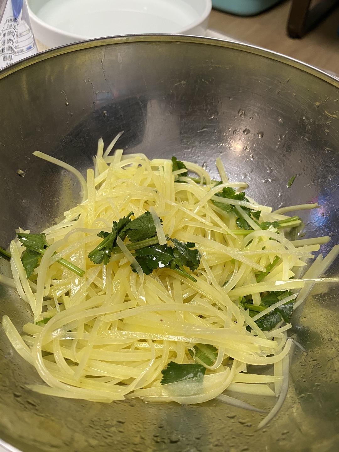 凉拌土豆丝的做法