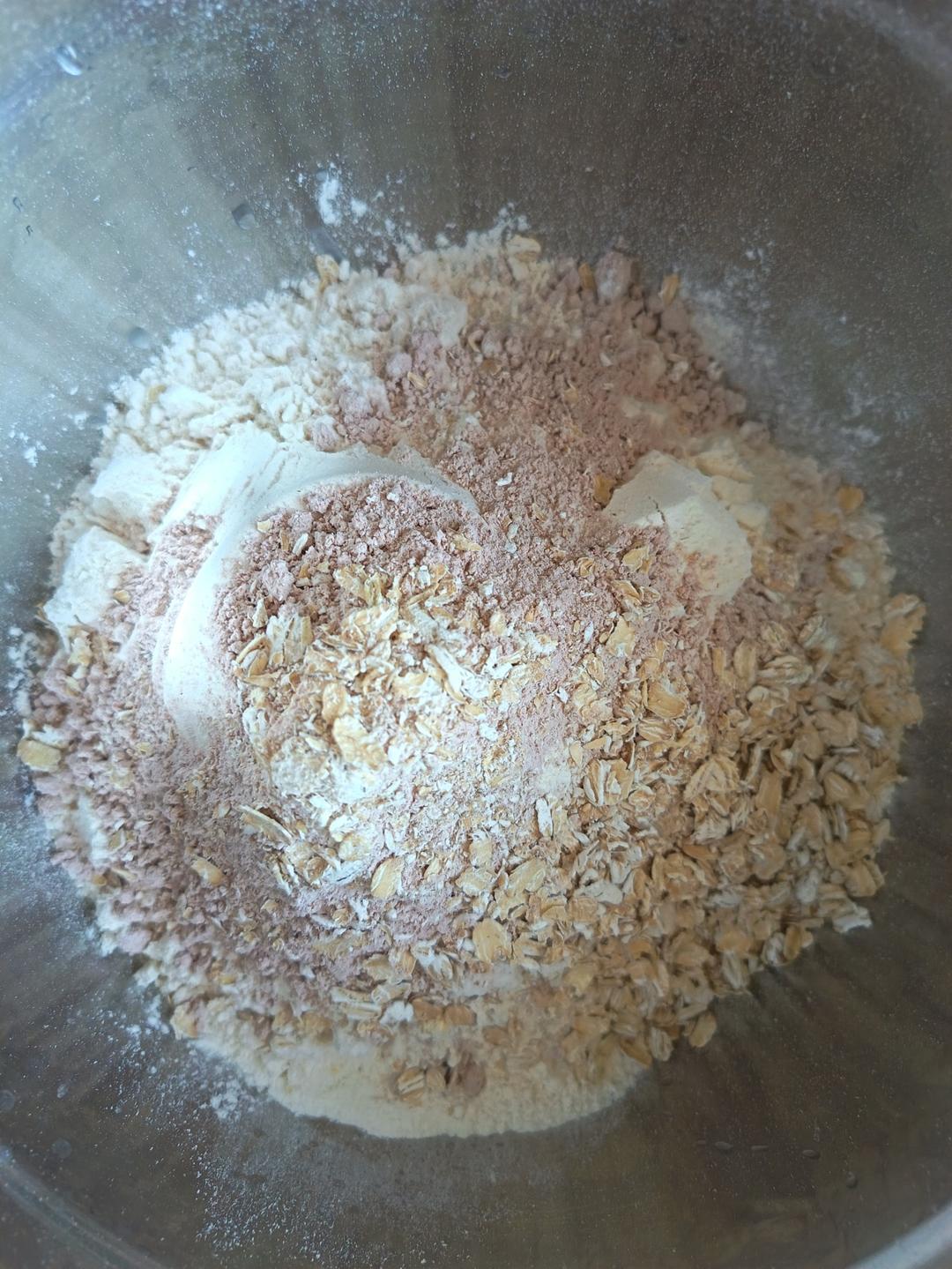 杂粮包子皮～猪肉大葱馅