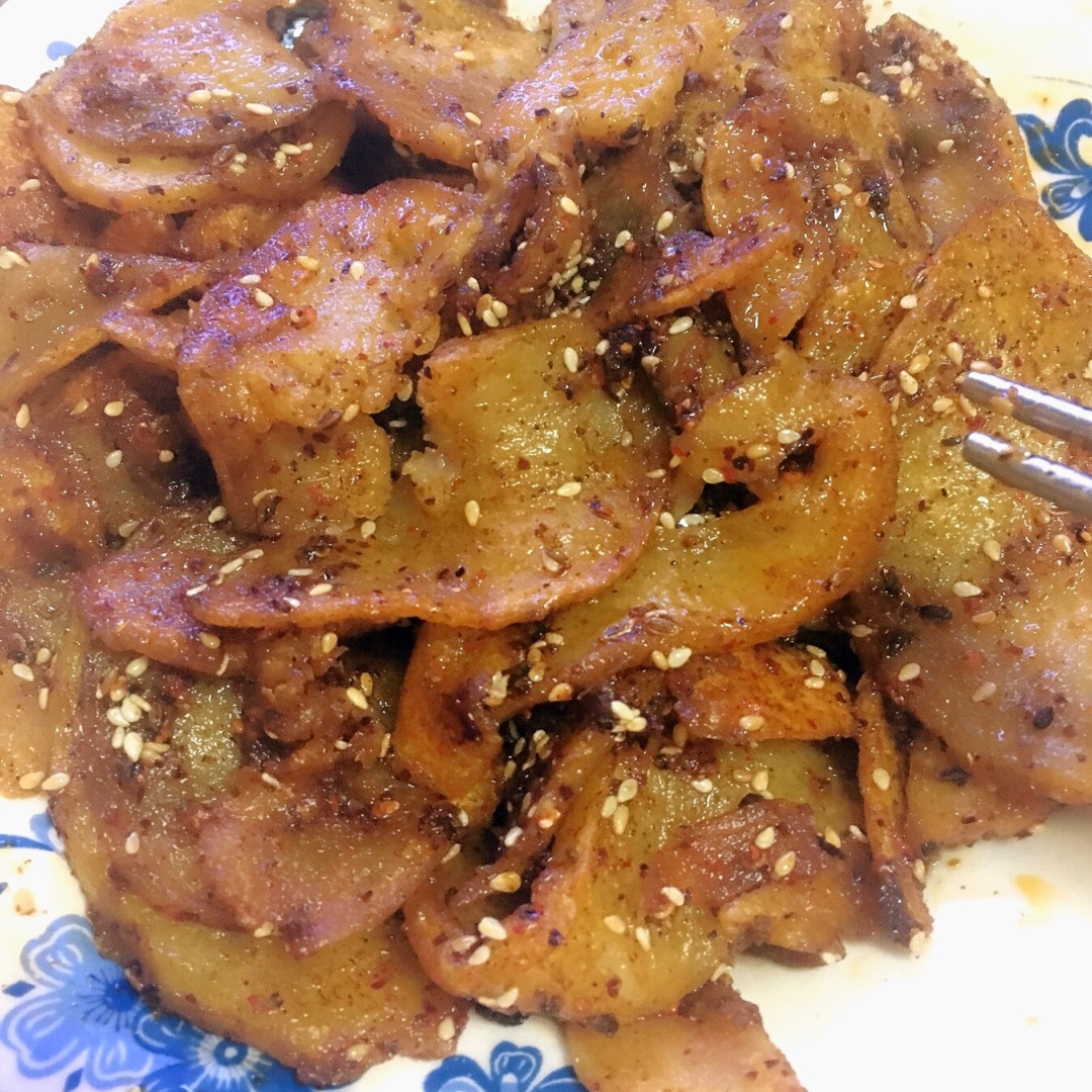 兰州风味麻辣土豆片（又名：通渭路土豆片、马三洋芋片）