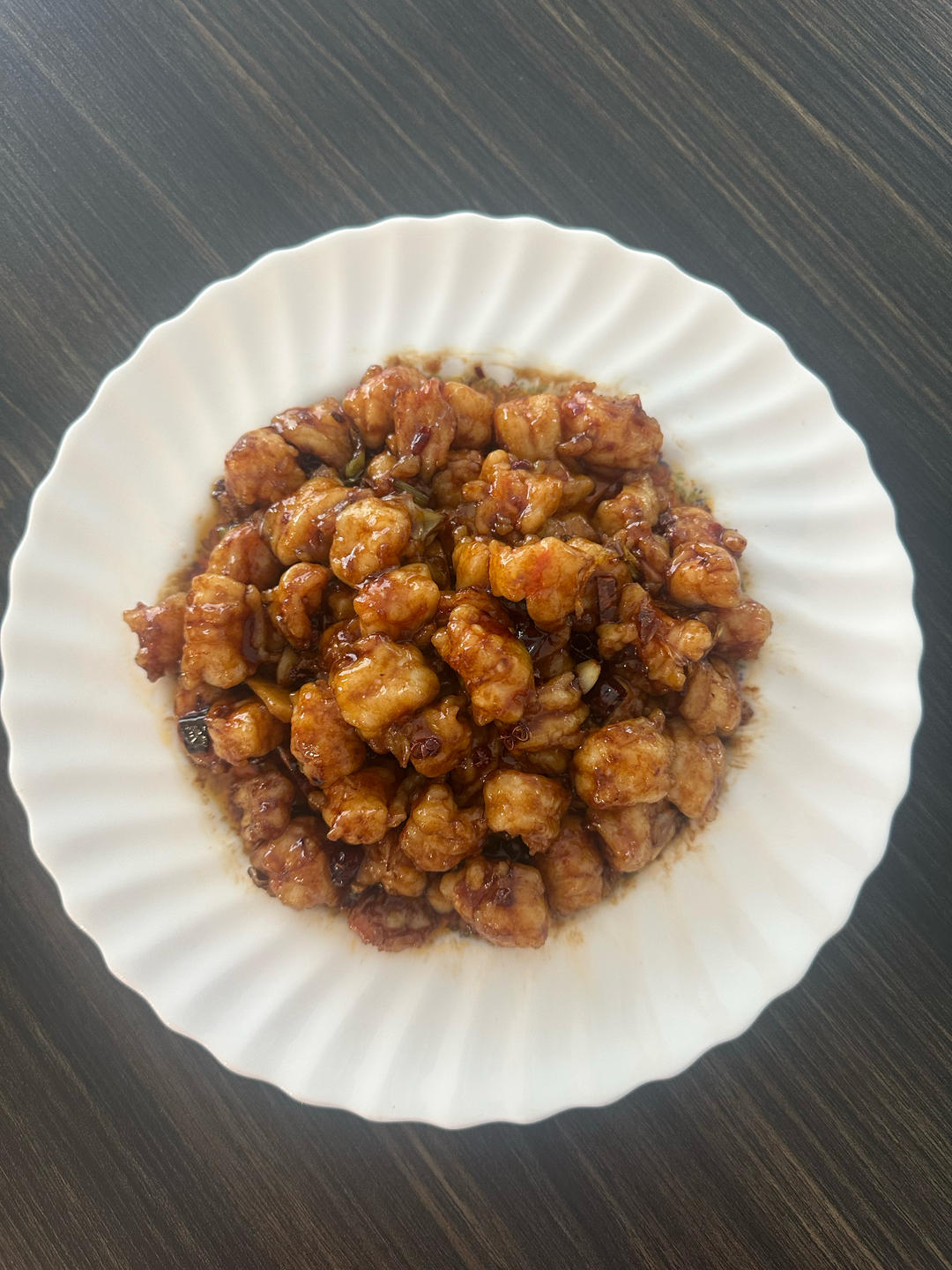 孩子最爱吃的～家庭版宫保虾球～