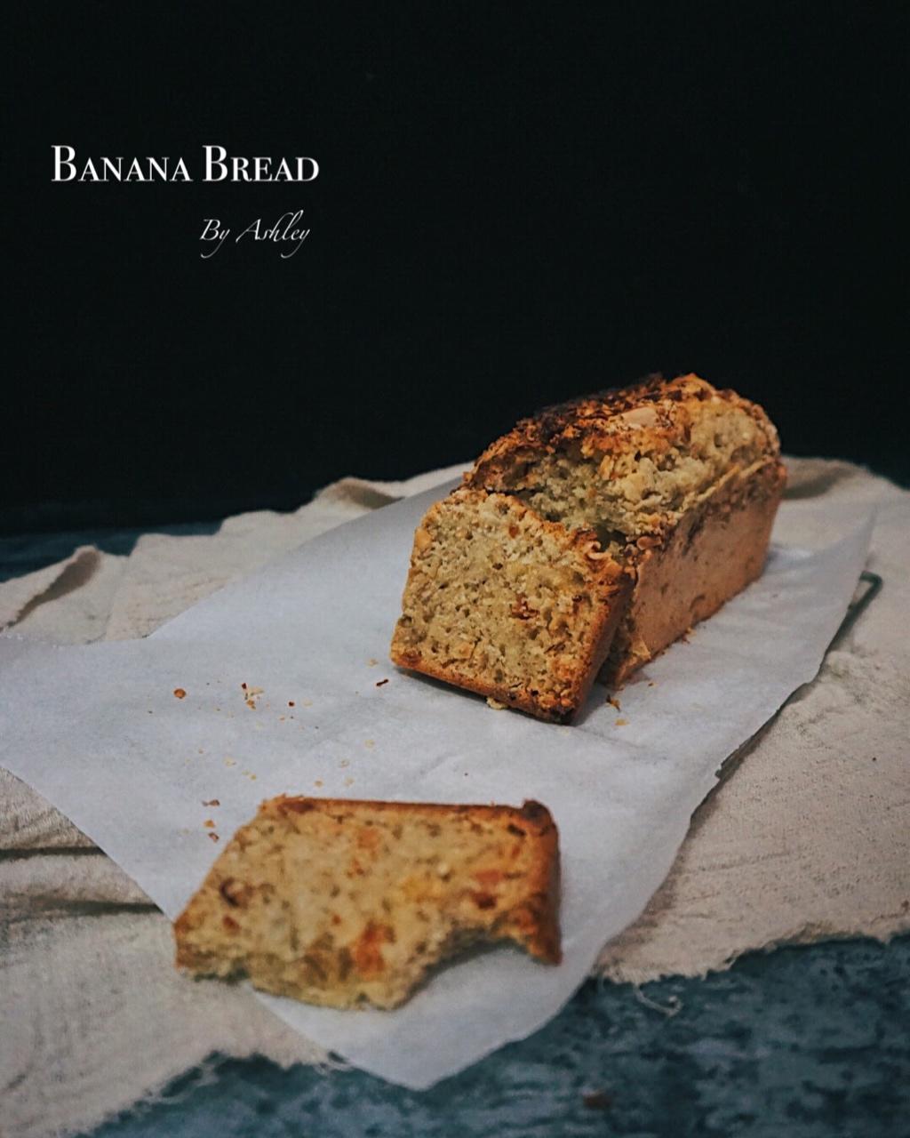香蕉核桃磅蛋糕 Banana & Walnut Pound Cake