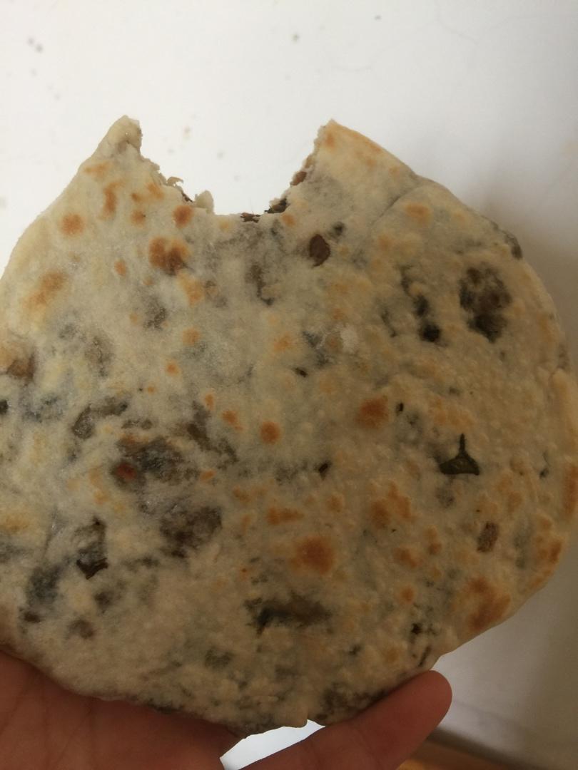 梅干菜肉饼（平底锅煎和烤箱烤两种吃法）