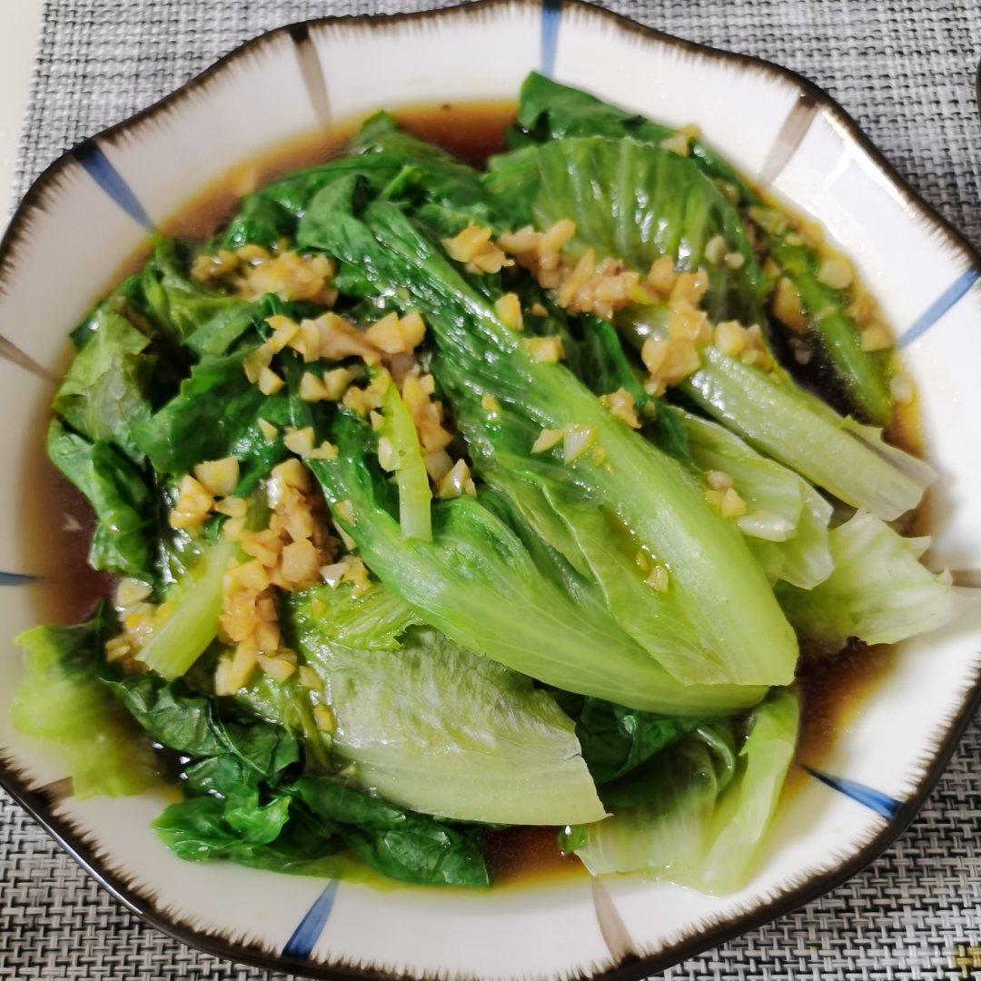 5分钟上桌的蚝油生菜