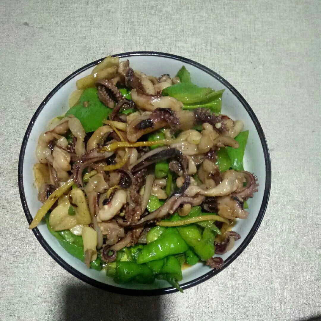 爆炒章鱼须