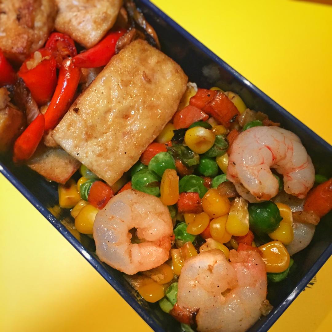 香煎豆腐--家常豆腐