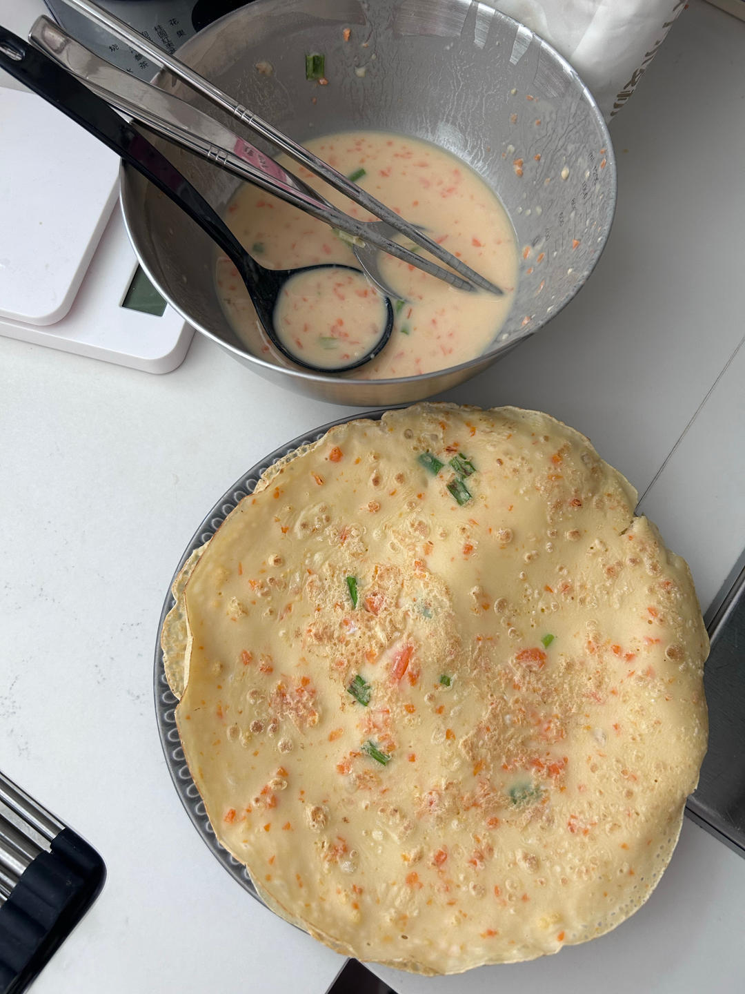 全程手不粘面，柔软细腻的早餐饼，做法简单还好吃