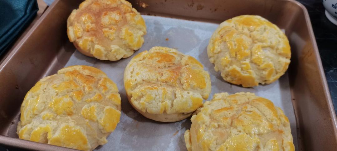 超级酥脆菠萝包（风炉烘烤）