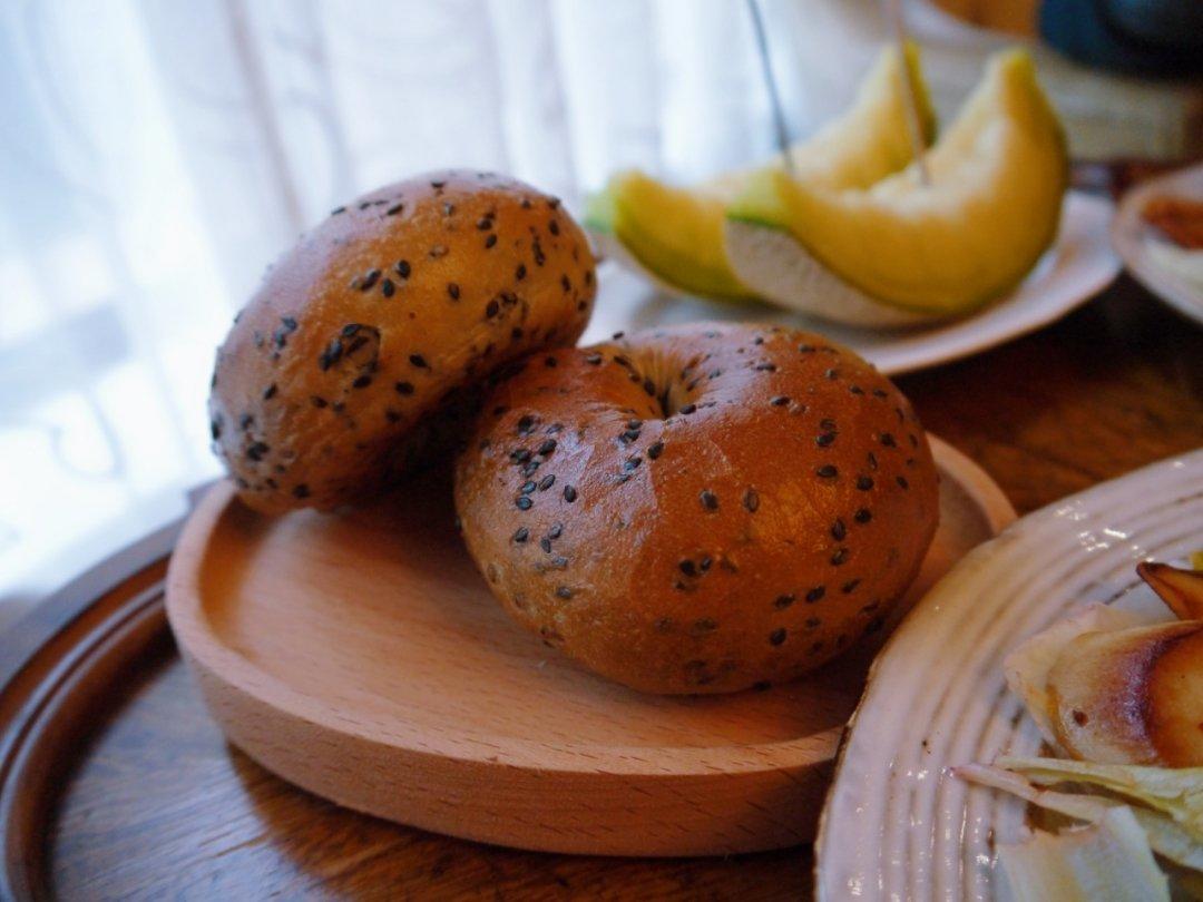原味贝果🥯/黑芝麻贝果🥯