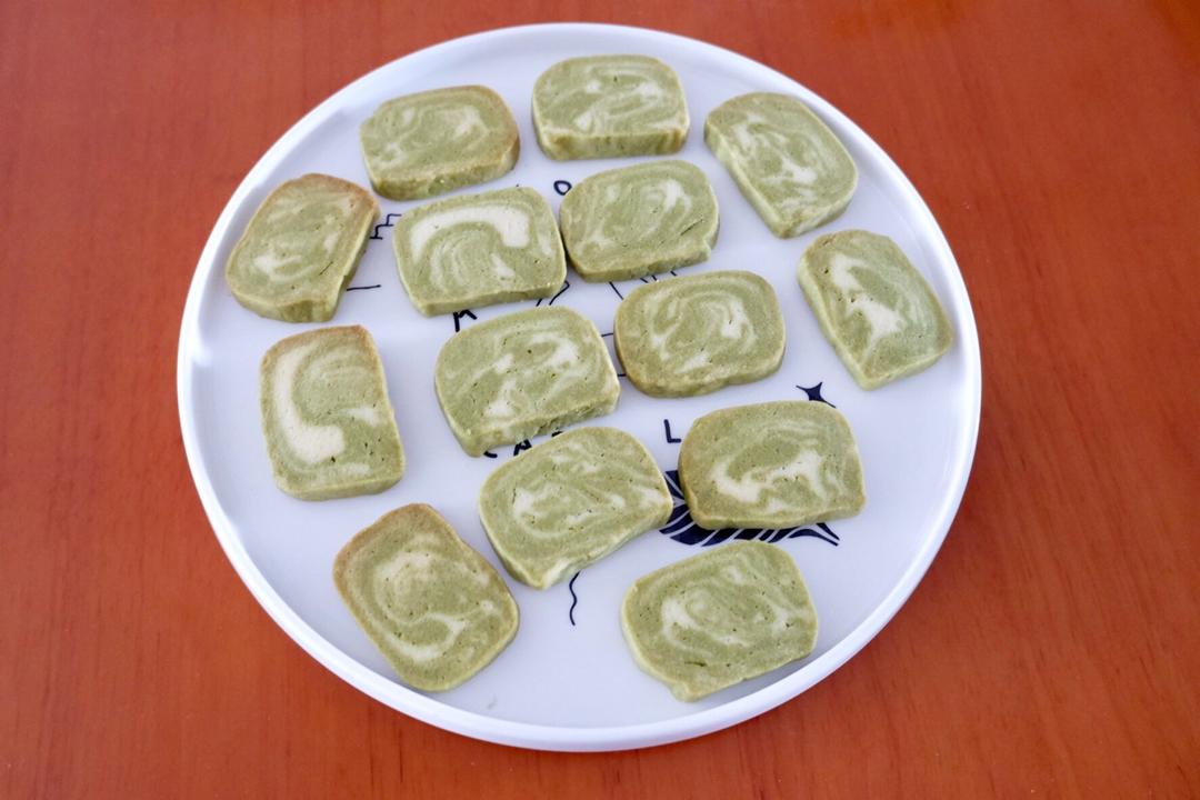 抹茶大理石饼干（抹茶控必备）