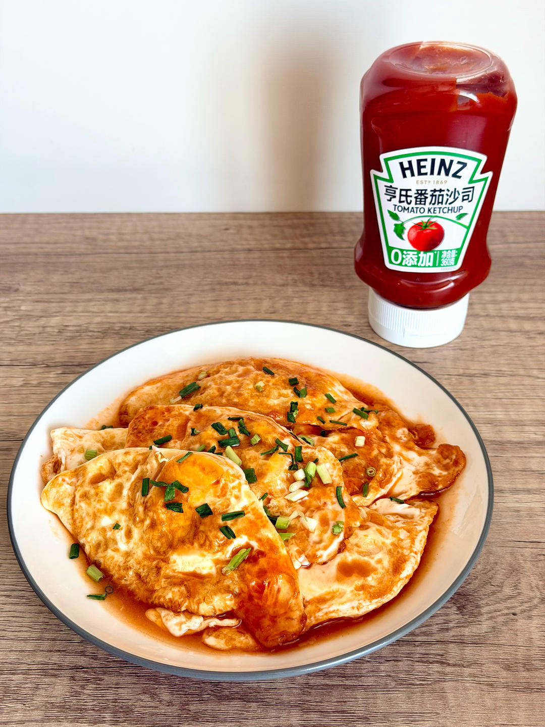 番茄沙司荷包蛋🍳