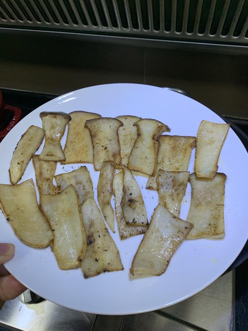 香煎杏鲍菇