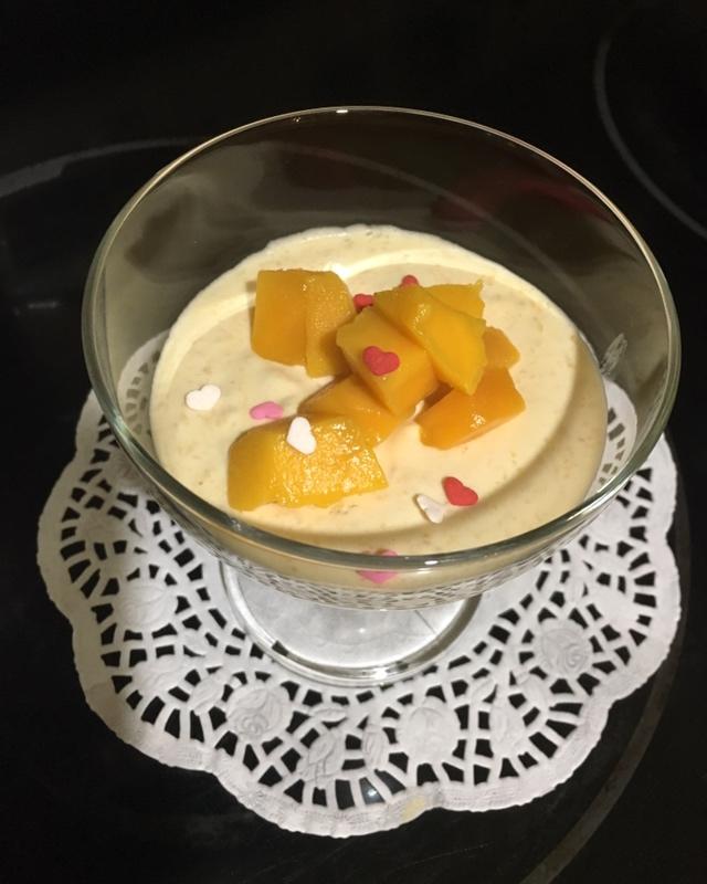 芒果慕斯杯