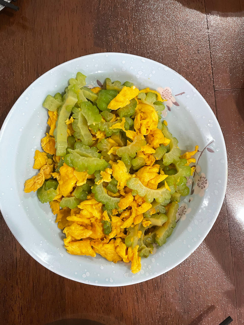 苦瓜炒蛋