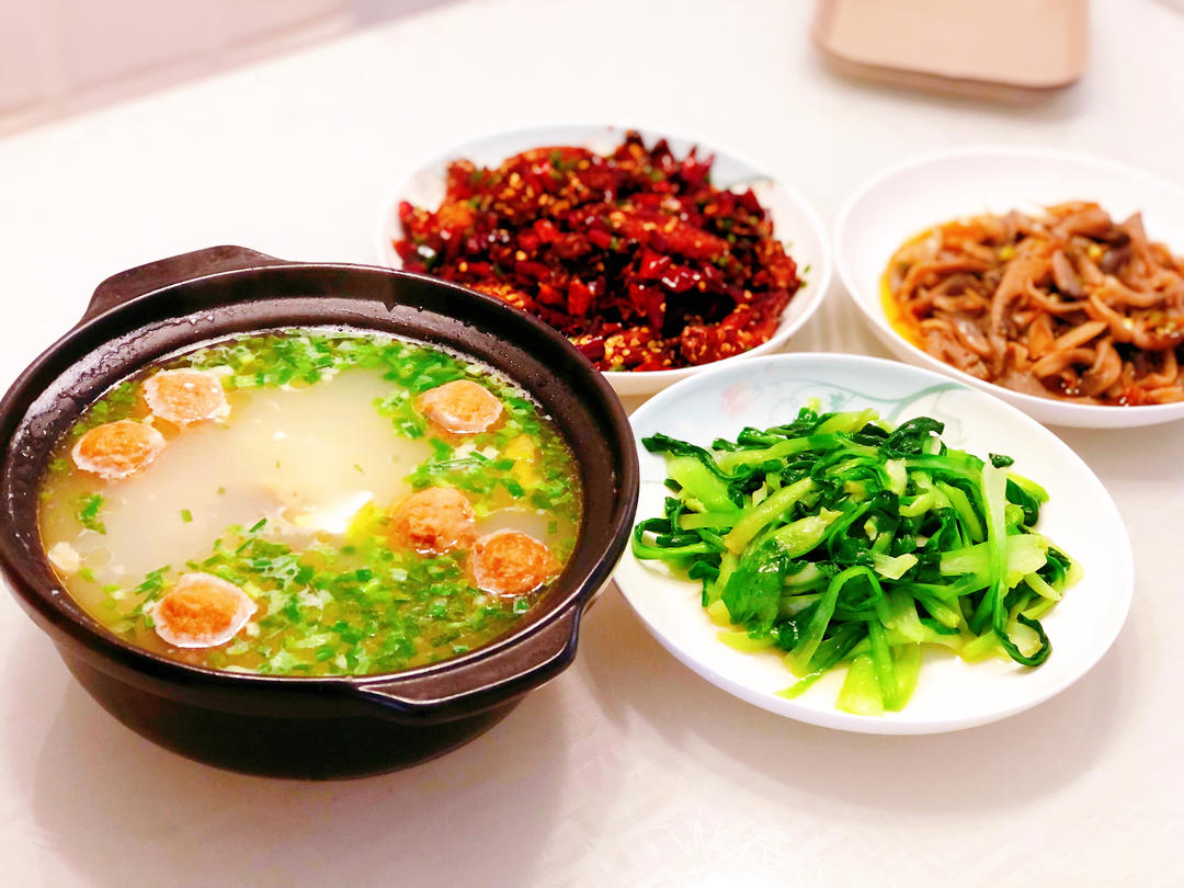 家里的午餐味道