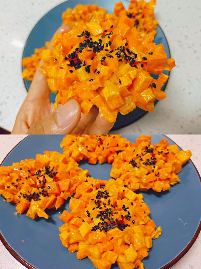 低卡美味红薯饼的做法