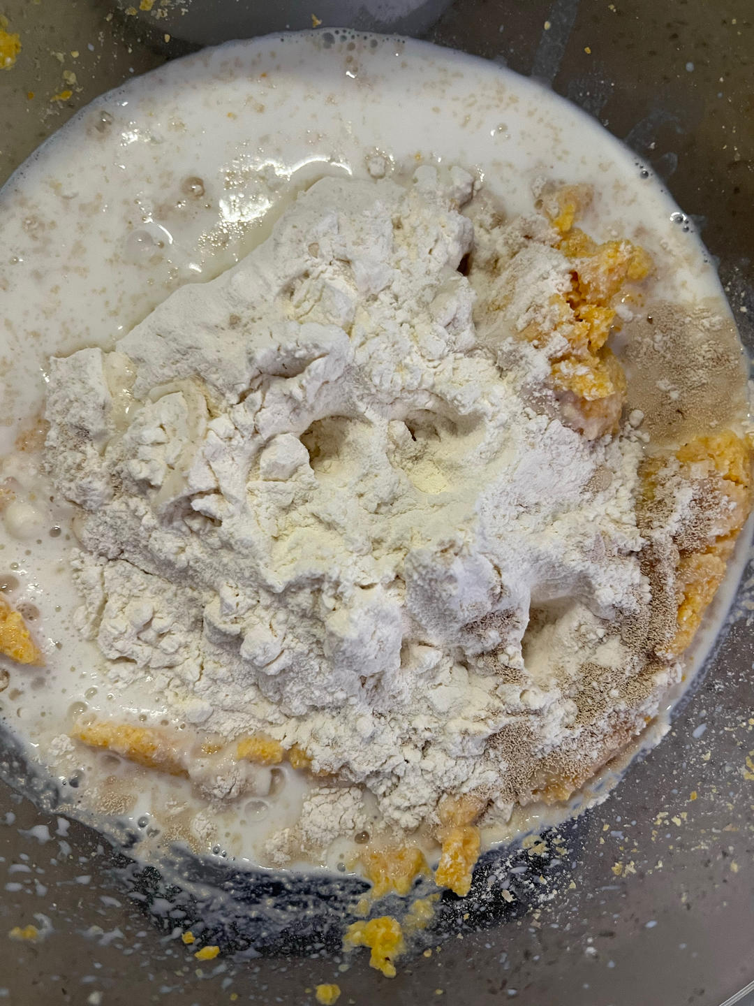 纯奶手撕吐司的做法 步骤1