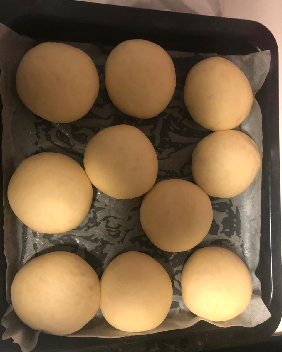 自制营养肉饼汉堡包