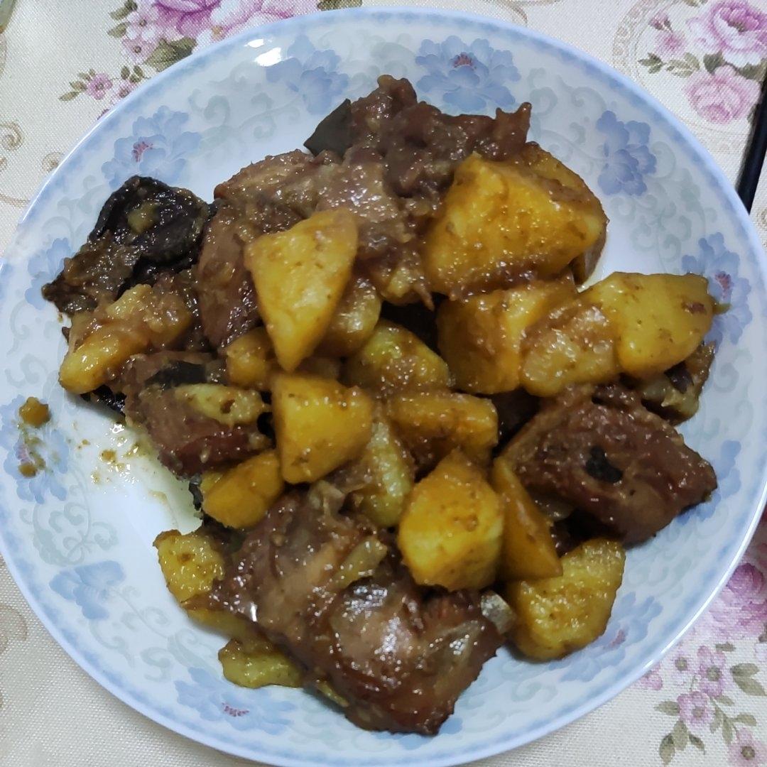 🔥巨好吃的红烧排骨炖土豆❗️懒人版轻松做拿手菜