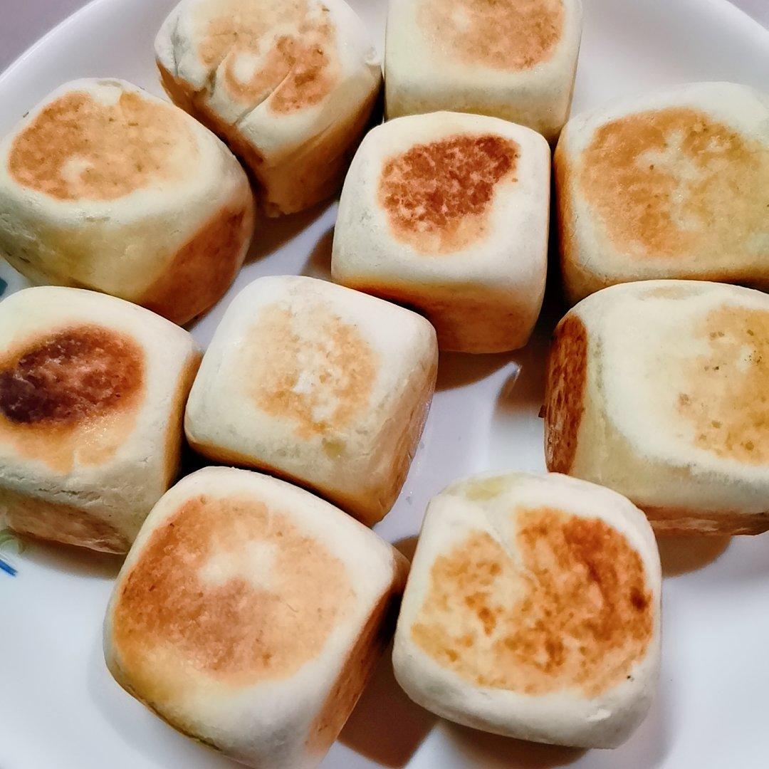 网红爆浆香芋紫薯仙豆糕，只需一口平底锅