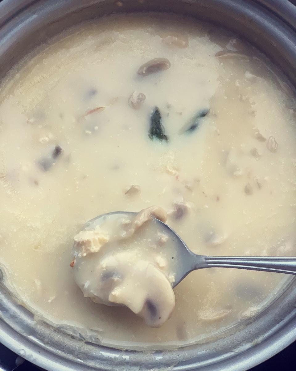 奶油鸡茸蘑菇汤（必胜客同款）