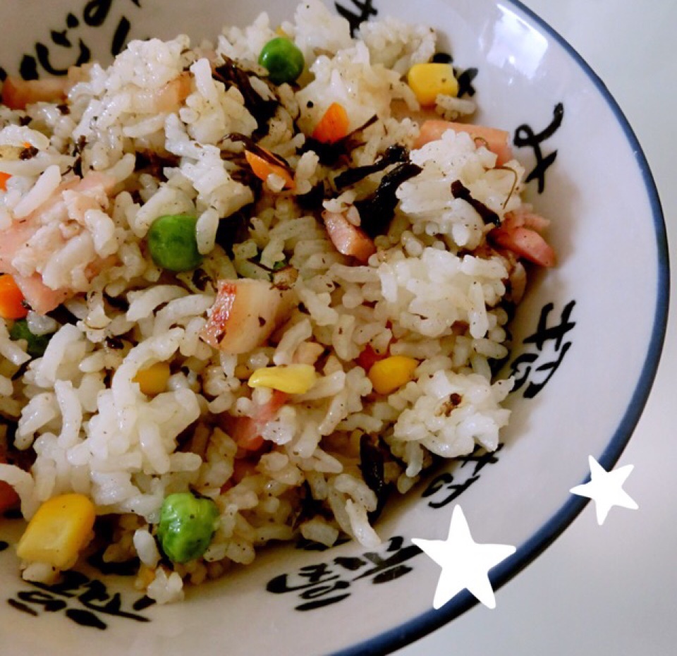 什锦培根炒饭