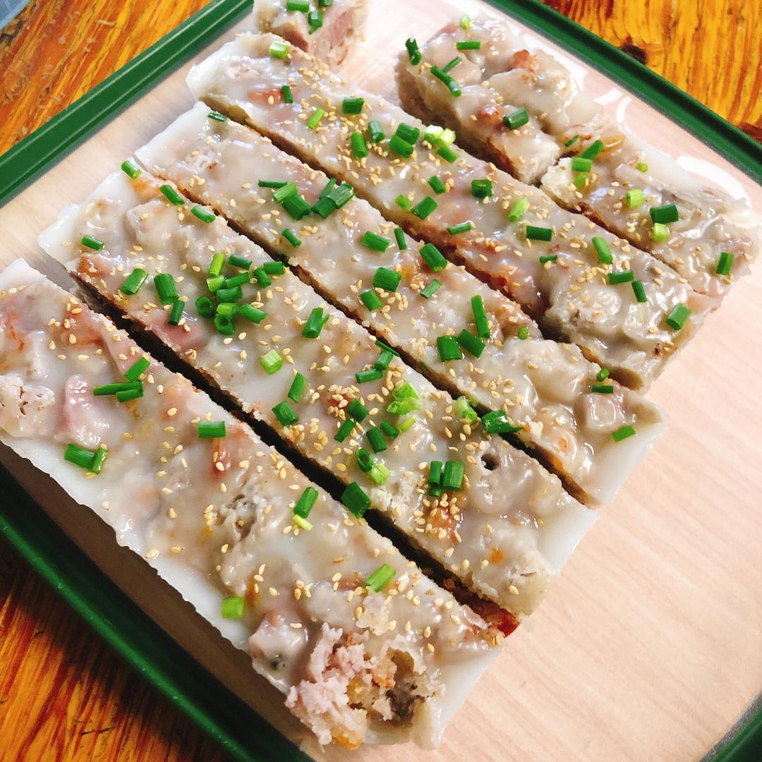 广式腊味芋头糕（肠粉版）的做法