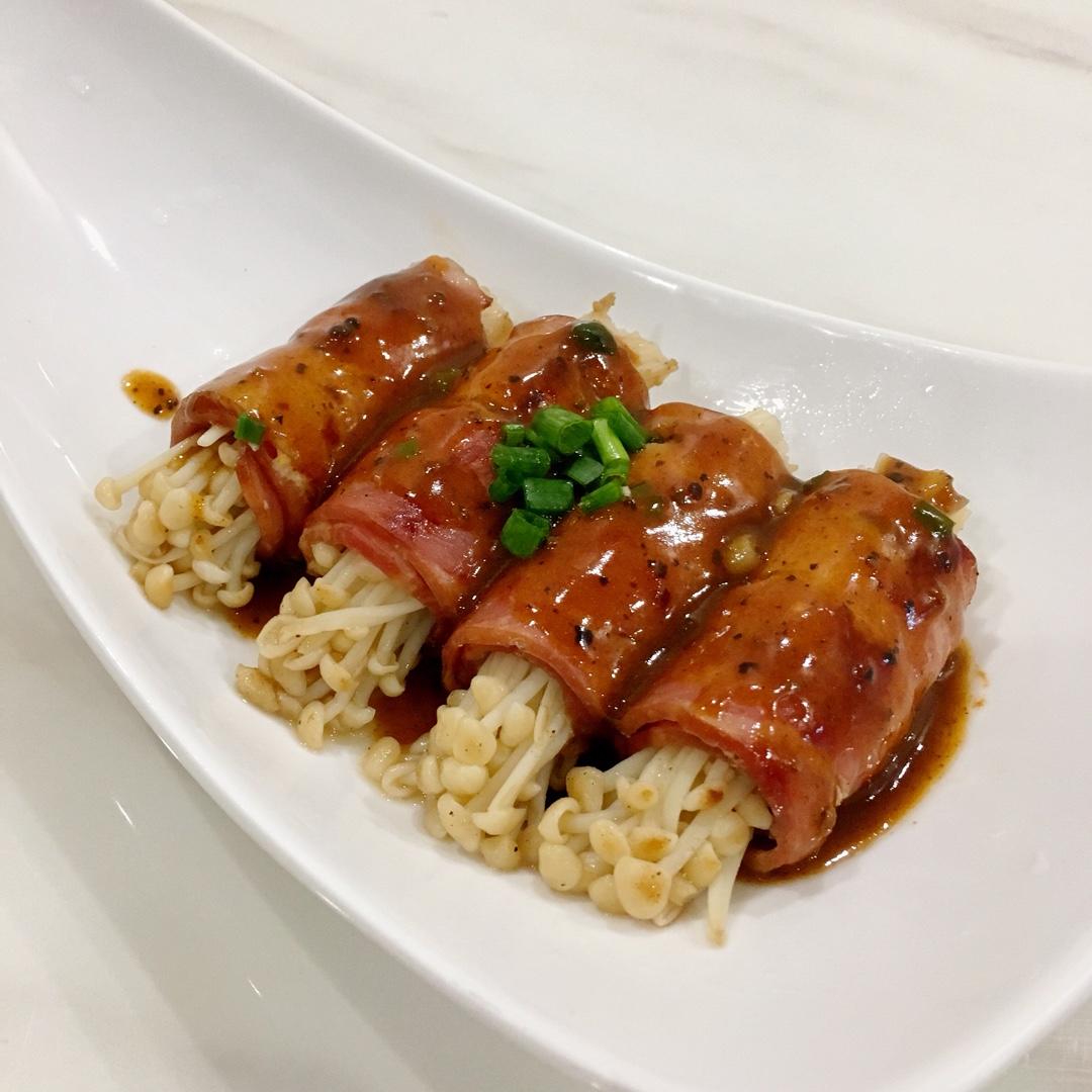 金针菇培根卷