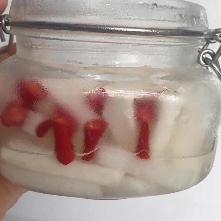 陈皮柠汁醋萝卜～消积解腻！