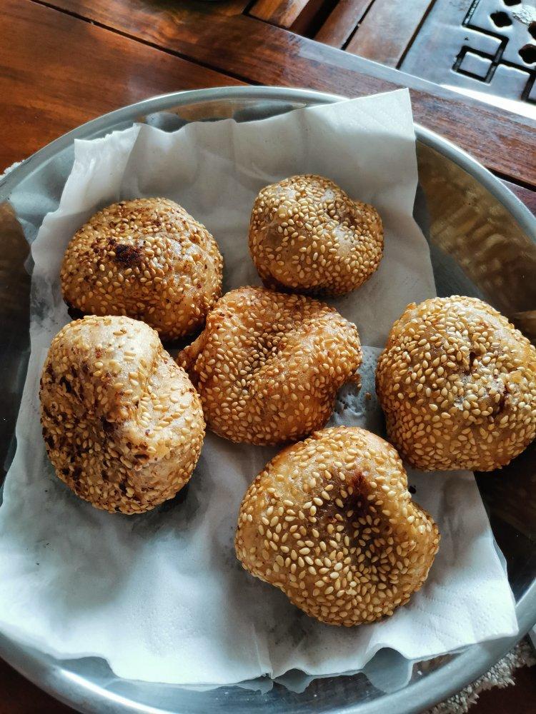 山间草66做的煎堆(详细简易家庭版)