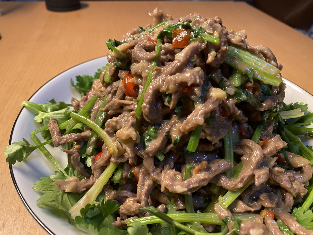 小炒黄牛肉（湘菜）