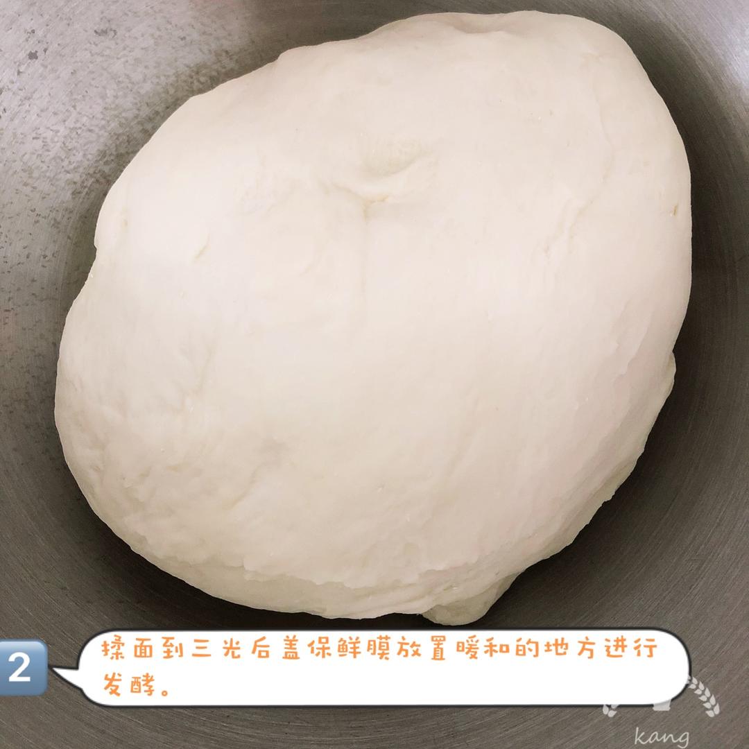 纯奶手撕吐司的做法 步骤1