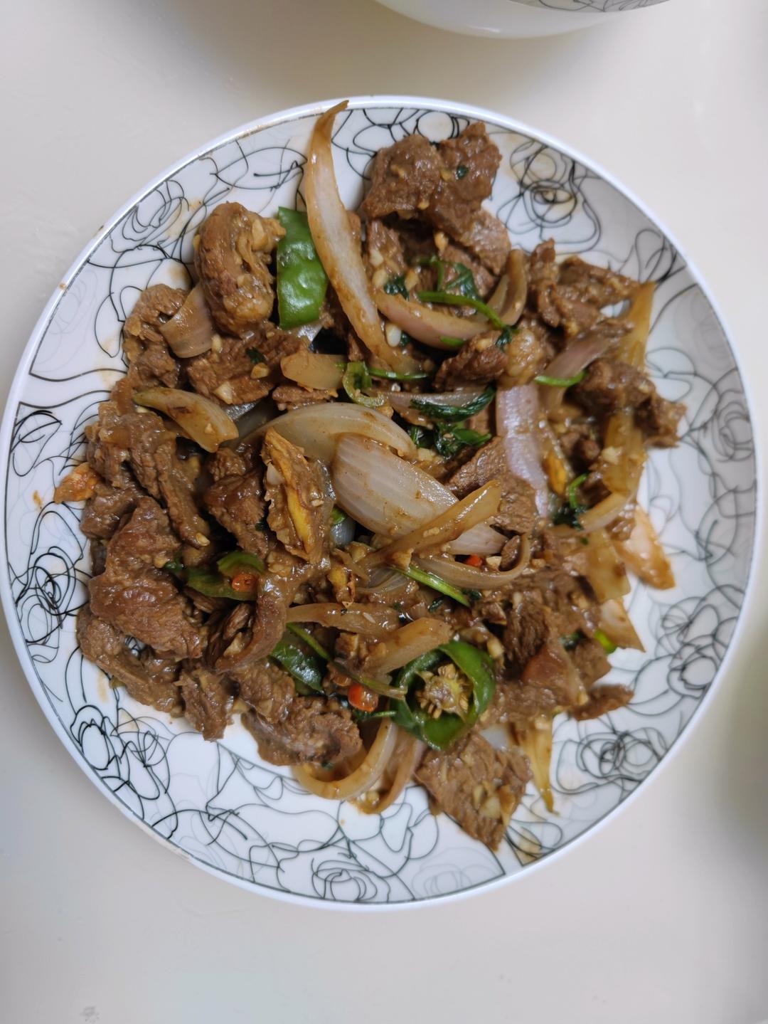 小炒牛肉