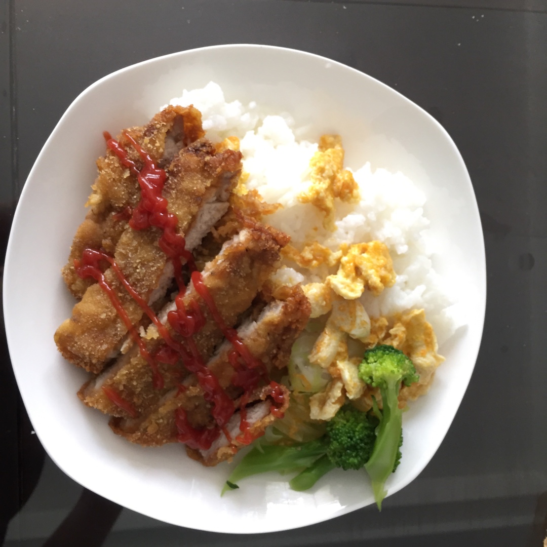 とんかつ丼(日式猪排饭)