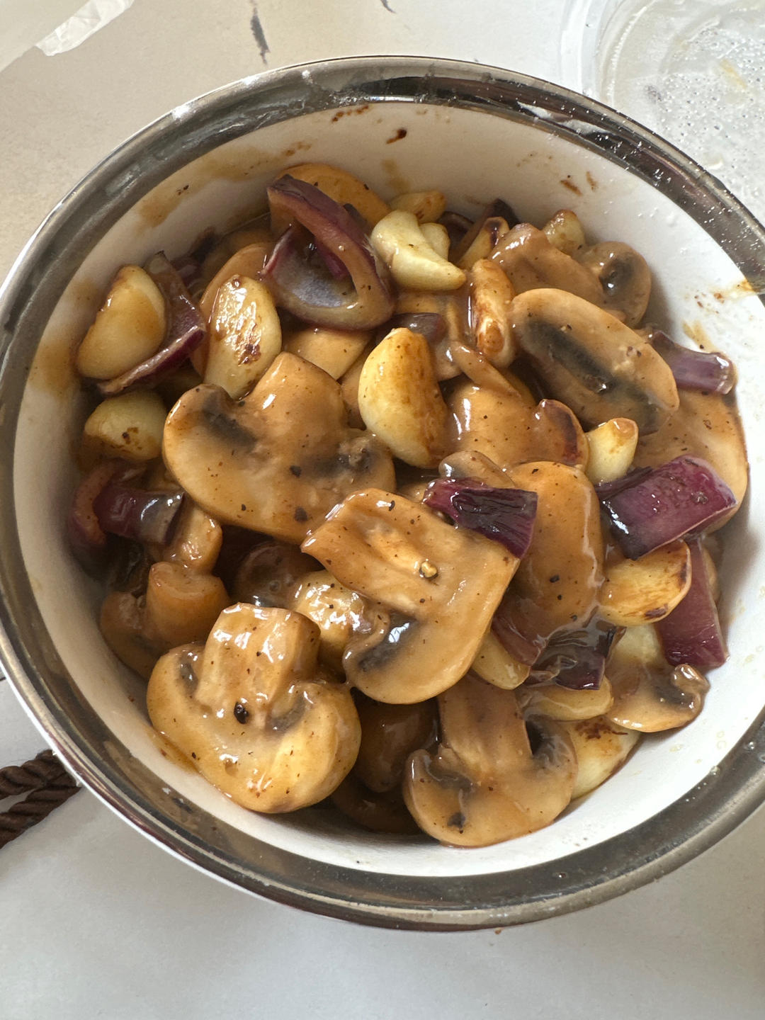 黑胡椒牛油口蘑