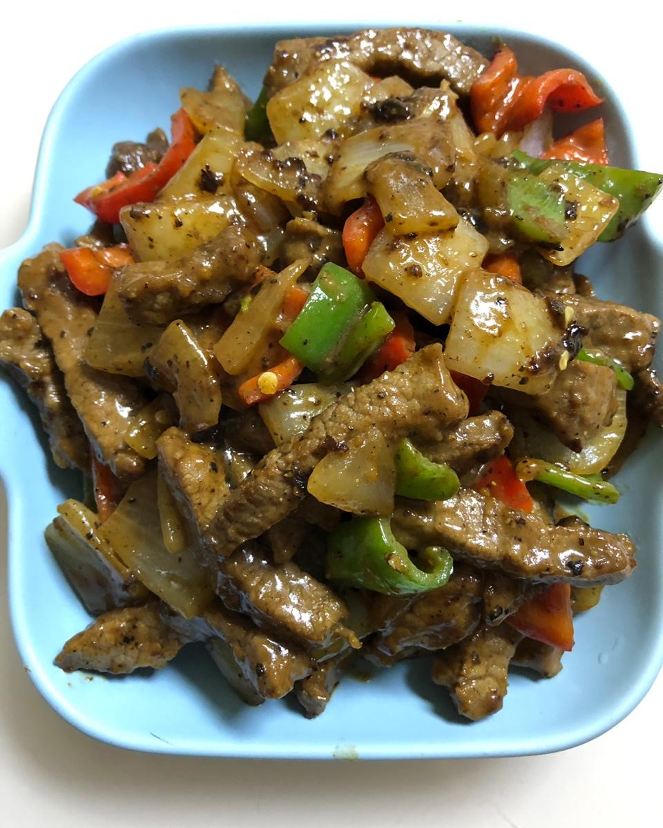 黑椒牛柳