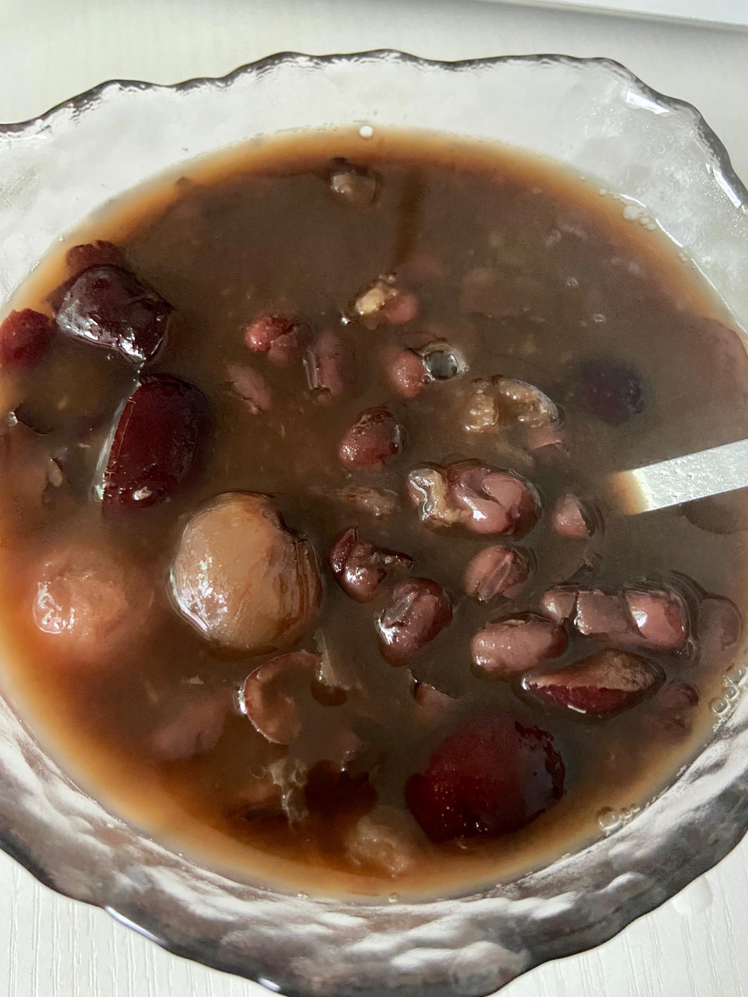 养颜补血的红豆牛奶羹