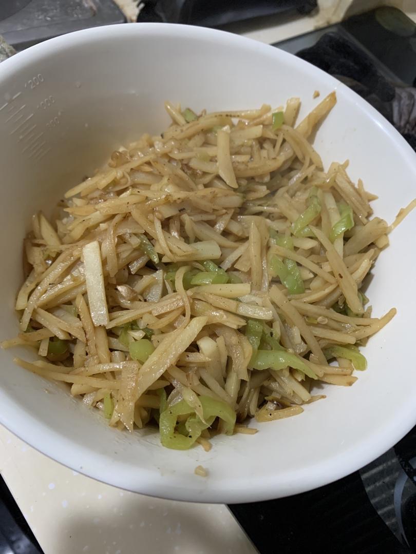 好吃到尖叫的尖椒土豆丝