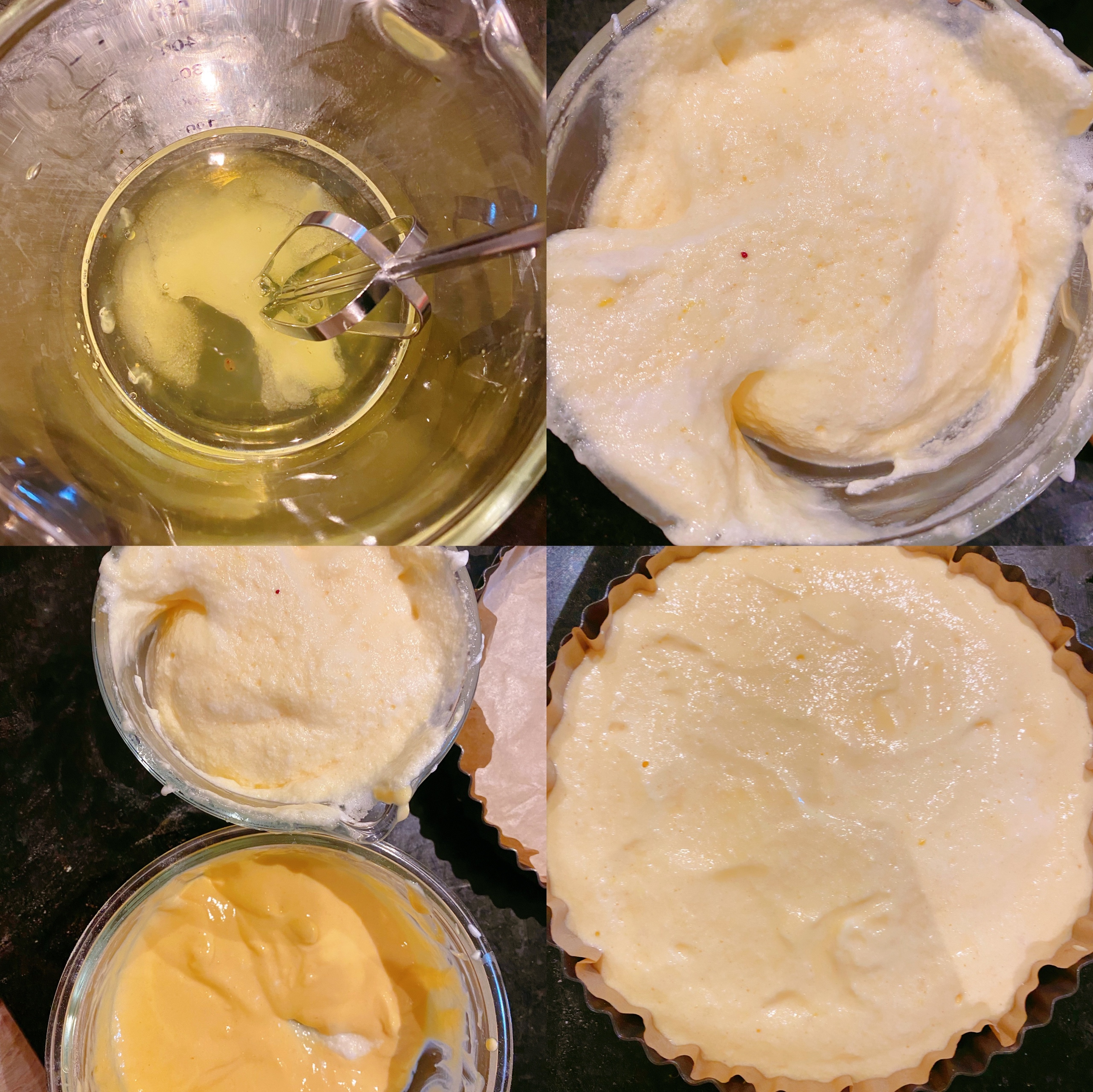 烤酸奶蛋糕(空气炸锅)的做法 步骤2