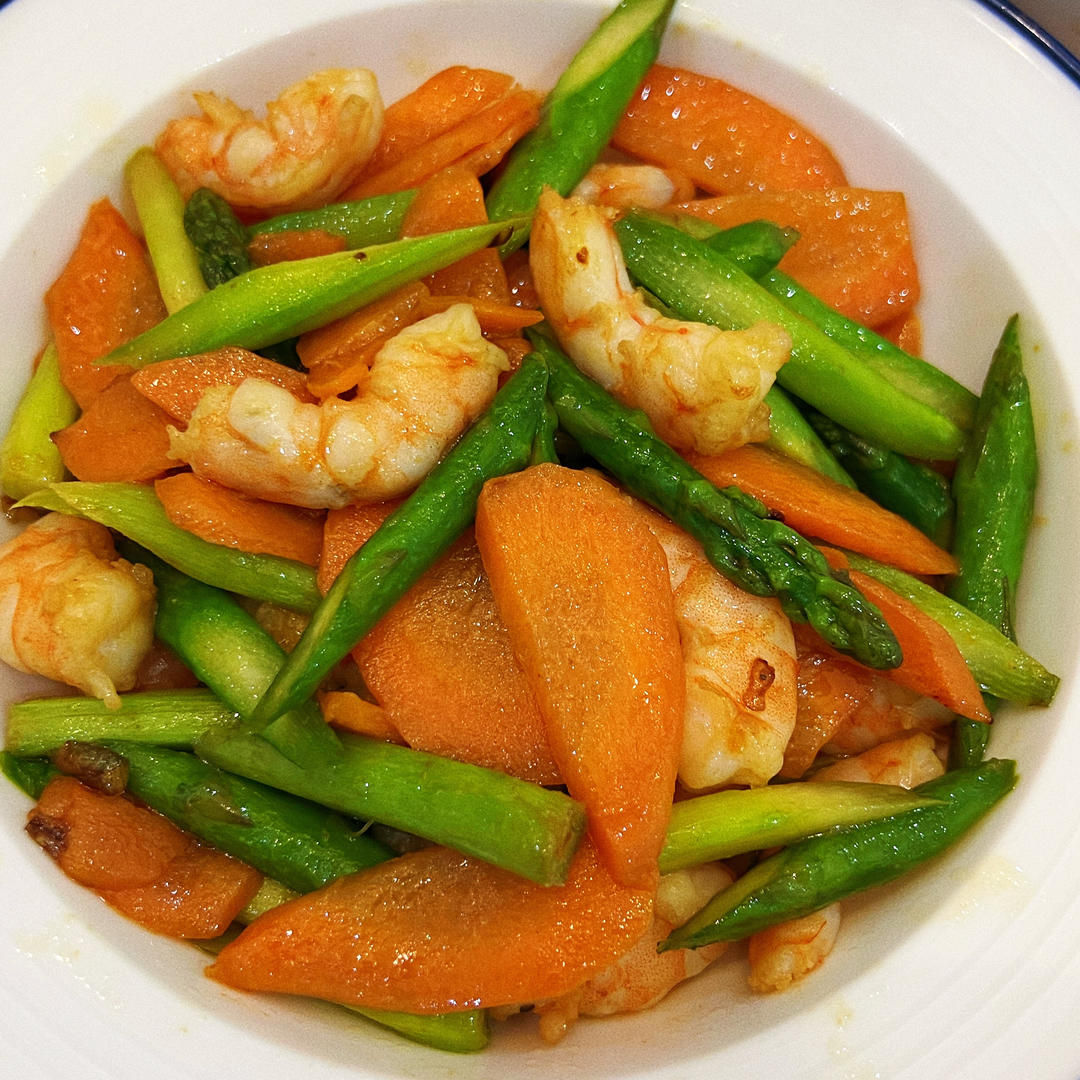 虾仁芦笋（清甜如初夏）