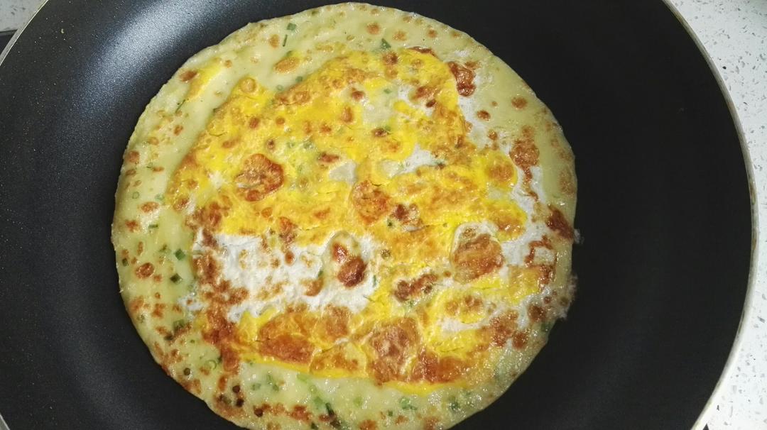 葱花鸡蛋饼