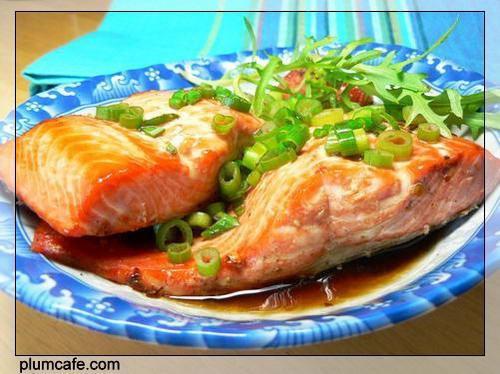 甜酸五香三文鱼的做法