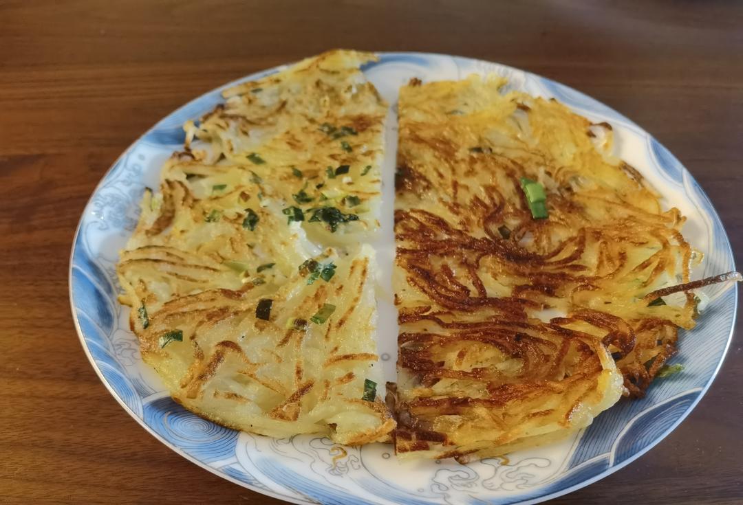 香煎土豆丝饼（超简单）